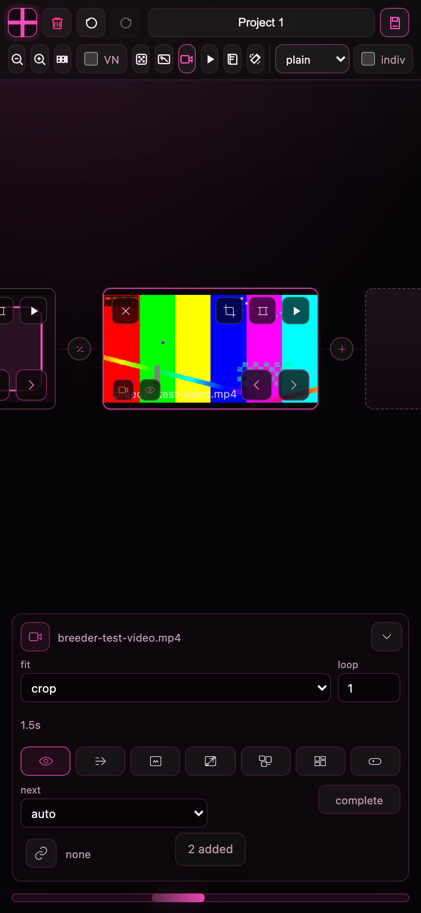 Breeder Studio and iPhone player preview